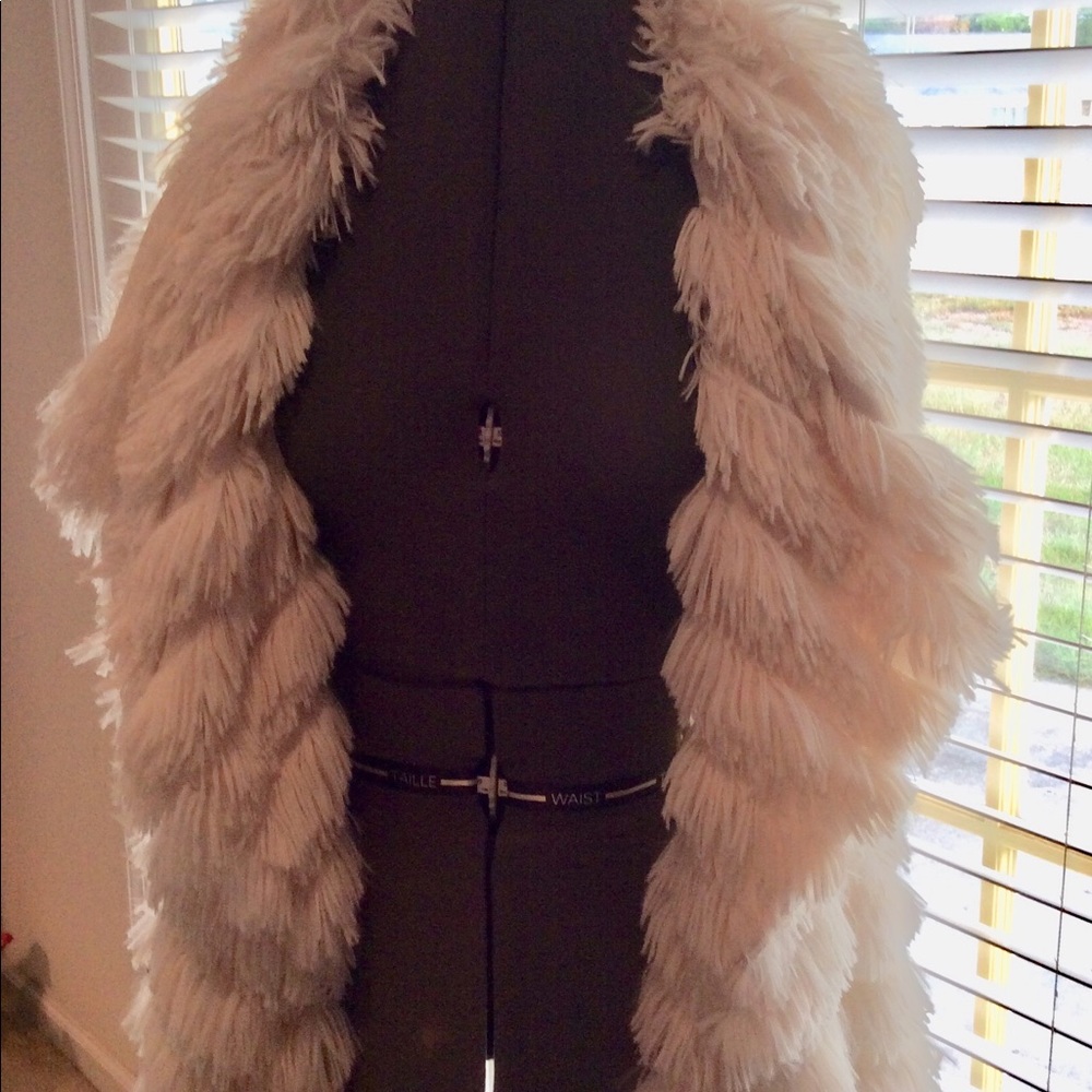 TECE Faux Fur Vest